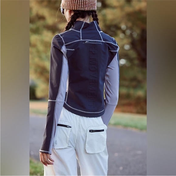 FP Movement by Free People Two-Tone Utility Jacket - Picture 6 of 8